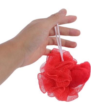 FRCOLOR Christmas Bath Loofahs - Santa & Snowman Shower Sponges Exfoliating Mesh Ball & Back Scrubber for Kids & Adults - Buy Online on GoSupps.com