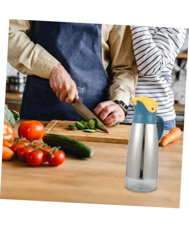 Milisten 2 Pcs Lecythus Large Capacity Oil Bottle Metal Oil Bottle Car Stickers Automatic Oil Bottle Soy Sauce Pot Metal Oil Cruet Olive Oil Condiment Oil Bottle Oil Rack Barbecue Glass 9X9CMx2pcs Yellowx2pcs - Buy Online on GoSupps.com