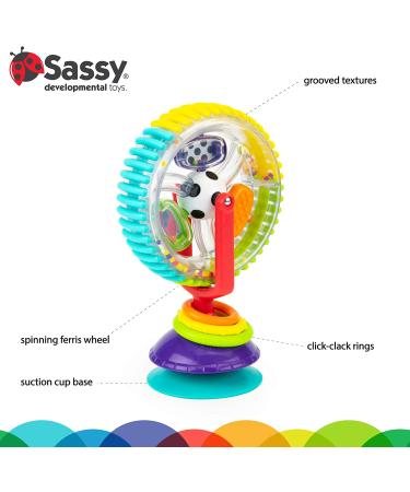 Sassy Wonder Wheel for 6-24 Months | Engaging Infant Toy | 1 Count - Buy Online on GoSupps.com