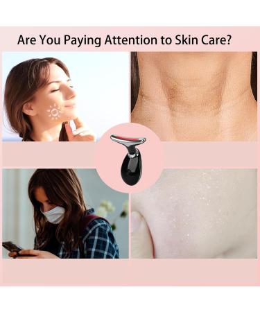 LITOAPH Neck Beauty Deviice Microcurrent Facial Device Face Lift Device (White) (Three Modes Black) Three Modes Black - Buy Online on GoSupps.com