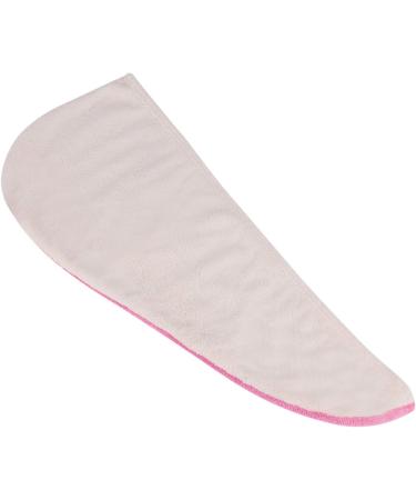 Ipenny Haarurban Quick-Dry Hair Towel | Absorbent Double Color Shower Cap - Pink & Beige for Adults - Buy Online on GoSupps.com