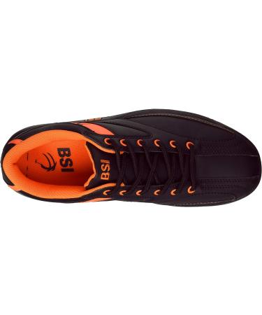 BSI Men's Sport Bowling Shoe 11.5 - Black/Orange - Buy Online on GoSupps.com