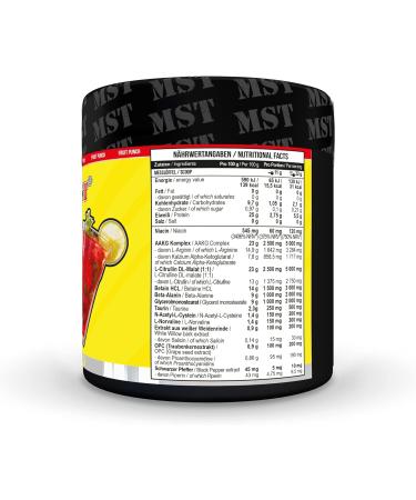 MST Pump Killer Pre Workout - Caffeine-Free Pump Booster | Fruit Punch | 30 Servings | International Shipping Available - Buy Online on GoSupps.com