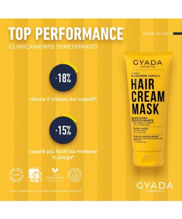  GYADA COSMETICS GYADA COSMETICS Disciplinating and Seductive Hair Mask 200 ml - Buy Online on GoSupps.com