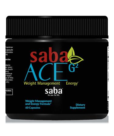 Saba ACE G2 is The Latest Innovation in Energy Fat Burning Weight Loss and Appetite Management for Men and Women -60 Capsules