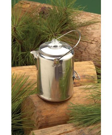Texsport Aluminum 9 Cup Percolator Coffee Maker | Outdoor Camping Essential - Buy Online on GoSupps.com