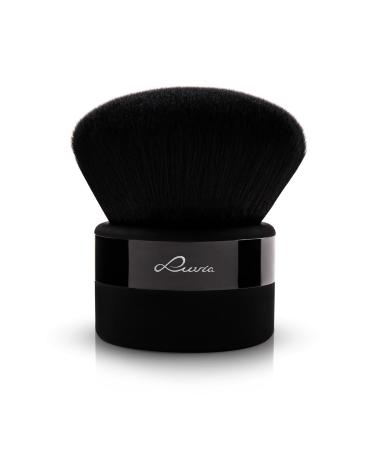 Luvia Powder Brush Kabuki | Large Vegan Makeup Brush for Foundation & Blush | Black | Perfect Gift Idea for Women - Buy Online on GoSupps.com