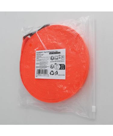 Looxmeer Rubberized Tow Lines for Dogs - 3m to 30m Leashes in Neon Orange | Ideal for Small & Medium Dogs | Durable Practice Lines - Buy Online on GoSupps.com
