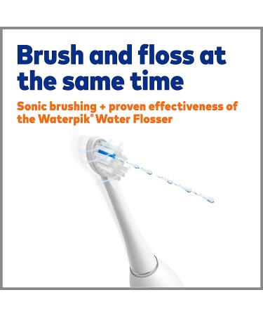 Waterpik Sonic-Fusion 2.0 Professional Flossing Toothbrush and Water Flosser Combo - White Version 2.0 - Buy Online on GoSupps.com