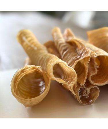 Purely Paws All-Natural Beef Trachea - Safe Digestible Dog Chews - Single Ingredient Trachea Chew - Rawhide Free - (6 Inch - 10 Pack) 6" (10 Pack) - Buy Online on GoSupps.com