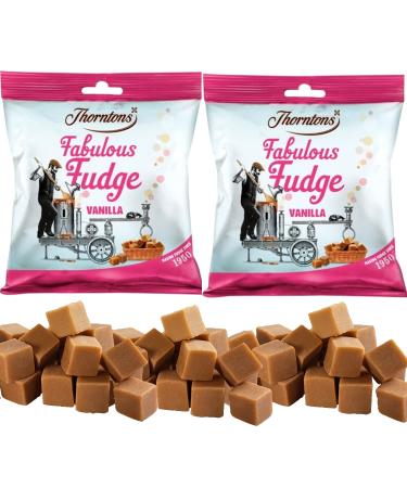 Thornton's Fabulous Vanilla Flavoured Fudge Cubes Bag 100g | Pick Any Number of Bags