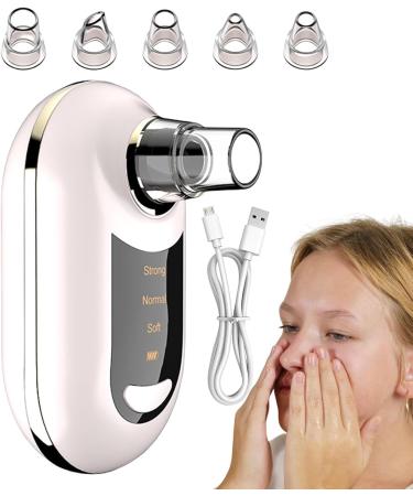 Facial Pore Remover Nose Pore Cleaner - Vacuum Cleaner - White Spot Extractor 3 Levels of Suction Use At Home Or In The Shower Women And Teens - Buy Online on GoSupps.com