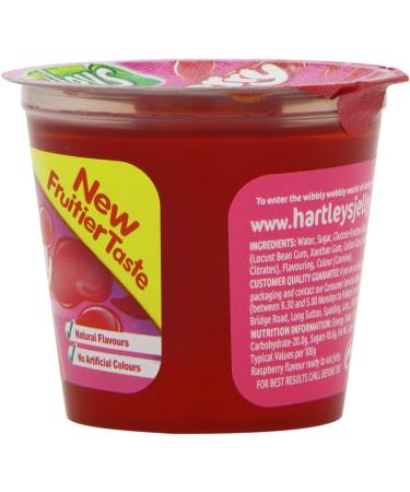 Hartley's Jelly Raspberry Flavour 125g - Buy Online on GoSupps.com