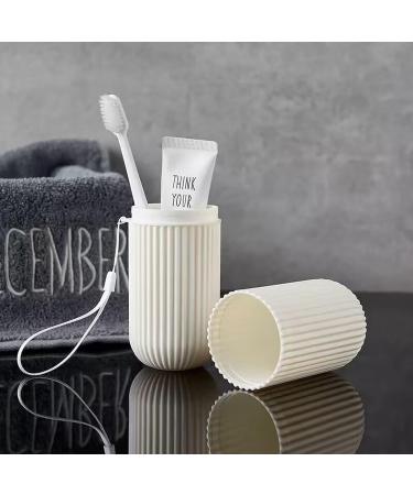 All-Pie 4x Toothbrushes Etui Travel Set - Voluminous Light & Waterproof Toothbrush Case | Ideal Hygiene & Storage Solution - Buy Online on GoSupps.com