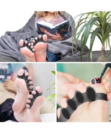 8x Silicone Toe Spreader for Hallux Valgus & Bunion Correction - Gel Separator for All Toes & Hammer Toe Relief - Buy Online on GoSupps.com