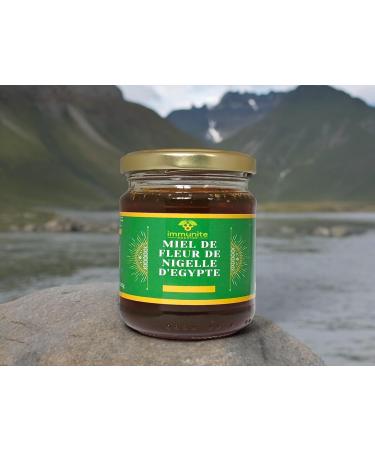 Miel de fleur de Nigelle d Egypte - Poids net 250g - Pur - 100% naturel -miel rare - vertues immenses et nombreuses 100% naturel miel rare- aucun ajout de nigelle - immunite BOOSTER 250 g (Lot de 1) - Buy Online on GoSupps.com