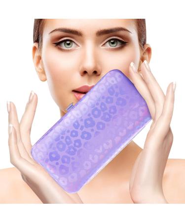 Professional Travel Nail Clipper Kit - 12 Pieces Manicure Set with Cuticle Nipper, Pedicure Tools in Luxurious Travel Case - Purple - Buy Online on GoSupps.com