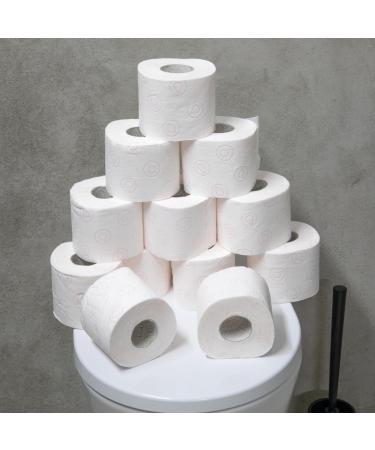 Buy Renova 4-Ply White Decorated Perfumed Toilet Paper 12 Rolls | International Shipping Available - Buy Online on GoSupps.com