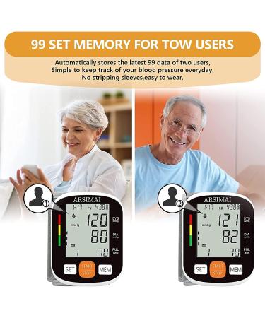 ARSIMAI WRIST DIGITAL BLOOD PRESSURE MONITOR Black - Buy Online on GoSupps.com