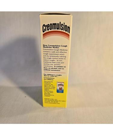 Creomulsion Adult Cough Medicine 4 Ounce (Pack of 3) - Buy Online on GoSupps.com