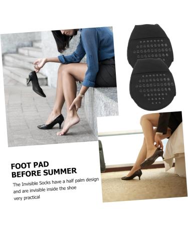 FRCOLOR 20 Pairs Forefoot Pad Invisible Toe Topper Socks Foot Cushion Socks Toe Covers Socks Invisible Half Socks Toe Socks Womens Socks High Heel Half Socks Silicone Liner Summer Women's - Buy Online on GoSupps.com