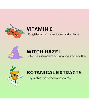 InstaNatural Besties Gentle Spray Toner - Hydrating Alcohol Free Vitamin C & Witch Hazel Breakout Control for Teens & Adults Citrus Scent 2 Fl Oz - International Shipping Available - Buy Online on GoSupps.com