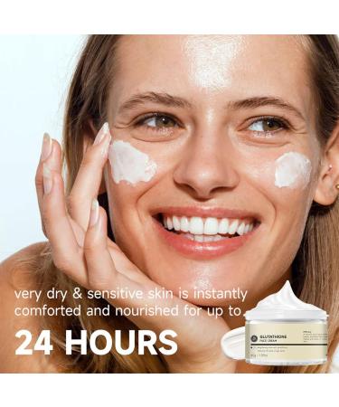 Glutathione Face Moisturizer for Women - Face Cream for women - High Moisturizing Face Moisturiser - Anti Aging Face Cream - Soothing Brightening Reduces Dark Spots Age Spot Even Skin Tone - Buy Online on GoSupps.com