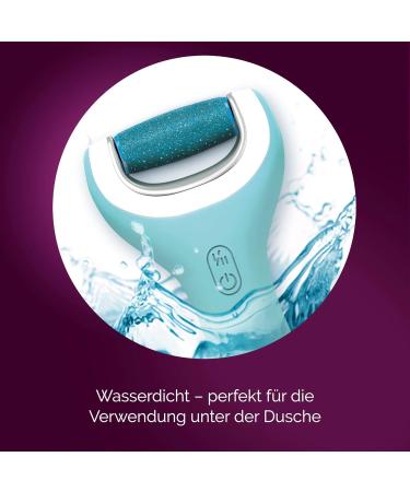Scholl Velvet Smooth Electric Corn Removal Device - Wet & Dry Foot Care with Charging Station & ExpertCare Replacement Rolls - Buy Online on GoSupps.com
