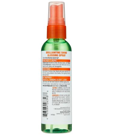 Garnier Fructis Style Brilliantine Shine Glossing Spray 3 Oz (Pack of 3) Apricot 3 Fl Oz (Pack of 3) - Buy Online on GoSupps.com