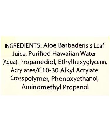 Aloha Aloe Hawaii Aloe Vera Gel Cools Soothes Moisturizes Fragrance Free 4 oz - Buy Online on GoSupps.com