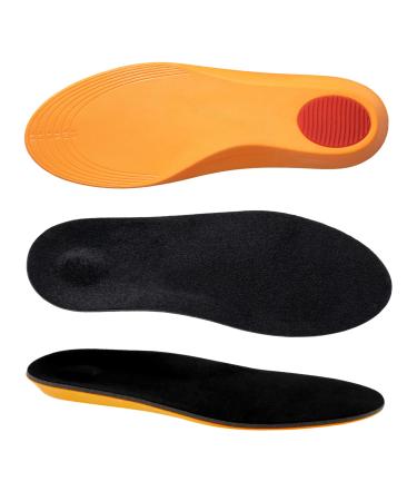Orshawer Plantar Fasciitis Memory Foam Insoles Arch Support Shoe Inserts for Women Men Comfortable Shock Absorption and Foot Pain Relief