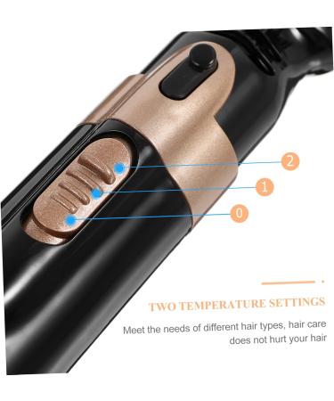 Baluue 1 Set Curling Iron Hairdressing Tool Portable Heating Curler Personal Hair Curler Curlers Abs Black - Buy Online on GoSupps.com