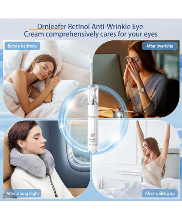 Eye Cream Anti-Aging for Dark Circles & Puffiness Caffeine Retinol Peptide Complex & Panthenol 360 Roller Instant Moisturizing Serum Lavender Scent 20 ml - Buy Online on GoSupps.com