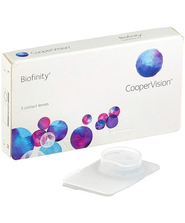 Biofinity Spheric annual lenses soft 3 pieces / BC 8.6 mm / dia 14.0 mm / -6.5 Diopttria -6.5 Dioptria 8.6 millimeters 14 millimeters 3