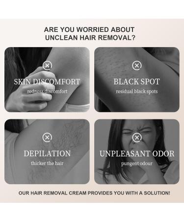 Hair Removal Cream for Women Hair Remover Bikini Hair Removal Cream - Depilatory Cream Long Lasting Smoothness Painless Flawless - for Underarms Legs Bikini Hair Removal Body Hair Removal Cream - Buy Online on GoSupps.com