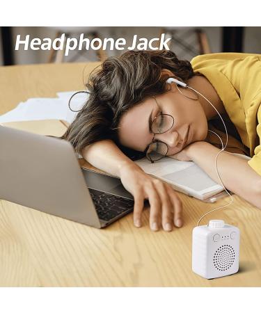 Fansbe White Noise Portable Sound Machine - Travel-Size Sleep Sound Machine with 20 Soothing Sounds - Buy Online on GoSupps.com