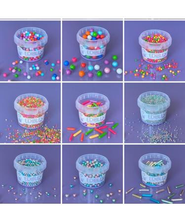 Purple Cupcakes Sprinkles Milk Chocolate Filled Balls 10mm - CLOWNING AROUND - Cake and Cupcake Sprinkles for Birthdays Weddings and all occassions - Buy Online on GoSupps.com