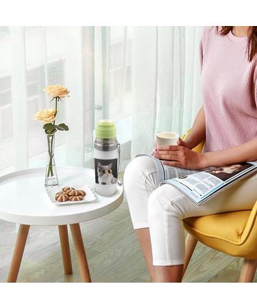 Fashion Glasses Cats Insulated Water Bottle 19 OZ Stainless Steel Travel Mug For Drink Sports Camping Hiking Outdoors - Buy Online on GoSupps.com