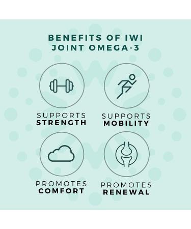 Iwi Vegan Joint Support for Healthy Bones & Strong Joints - Stiffness Relief, Better Flexibility & Mobility - 30 Day Supply - Buy Online on GoSupps.com