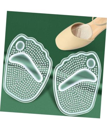 FRCOLOR 3 Pairs Non-Slip Silicone Massage Insoles | High Heel Cushion Pads & Forefoot Support - Comfort for International Shipping - Buy Online on GoSupps.com