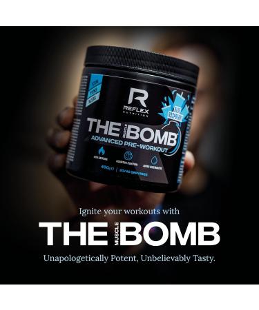  Reflex Nutrition Reflex Nutrition Pre-Workout The Muscle Bomb: 350g caffeine 9g citrulline malate 2.5g beta-alanine electrolyte - Buy Online on GoSupps.com