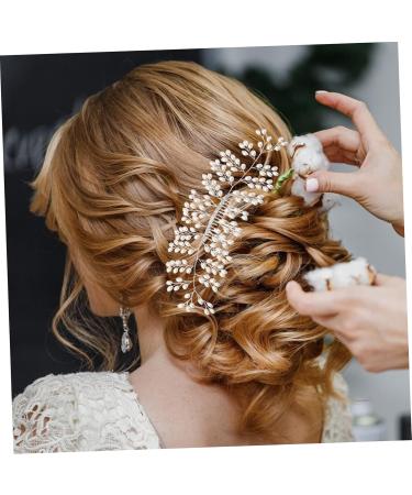 FRCOLOR Wedding Hair Comb bridal headpiece bridal hair comb women hair comb wedding accessories bride white Bridal Hair Accessories - Buy Online on GoSupps.com
