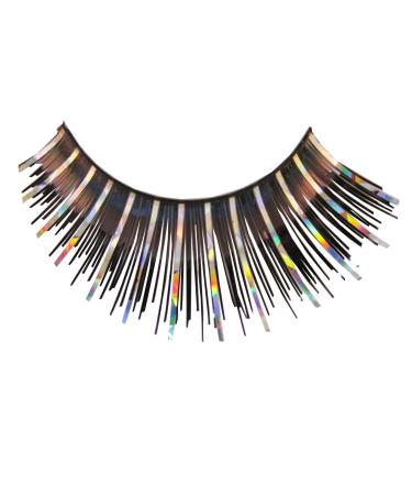 Eulenspiegel 000120 - Eyelashes black silver holographic 1 ml special eyelash glue instructions