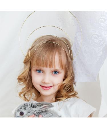 Lurrose Goddess Halo Crown - Vintage Angel Halo Headband for Halloween Party - Buy Online on GoSupps.com