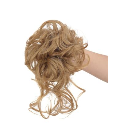 Messy Bun Hair Piece for Women Pieces Curly Chignon Donut Scrunchie for Women Messy Bun Hair Piece Synthetic Tousled Updo Hair Buns Extension Elastic Hair Band Hair Fake Hair Accessories for Women 24M27