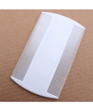 Zn Durable Double Sided Toothed Pet Nit Flea Combs for Head Lice Detection Comb