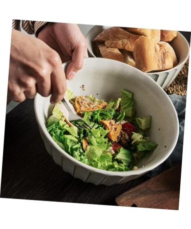 HOMSFOU 1pc Ramen Bowl Asian Ornament Container Cereal Bowls Candy Container Bowls Salad Serving Bowls Party Serving Bowls Porcelain Cereal Bowl Bowl Salad Bowl Ceramics Porcelain Bowl 20X6.3CM As Shown - Buy Online on GoSupps.com