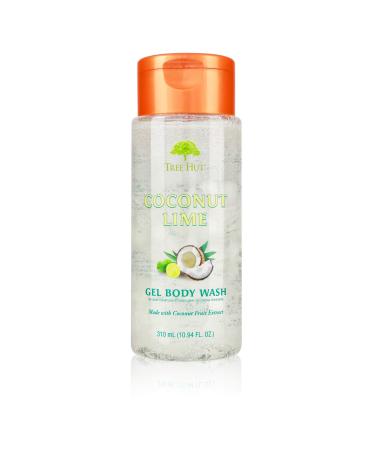 Tree Hut Moisturizing Gel Body Wash Coconut Lime  10.94oz  Ultra Hydrating Gel Body Wash for Nourishing Essential Body Care Coconut Lime 10.94 Fl Oz (Pack of 1)