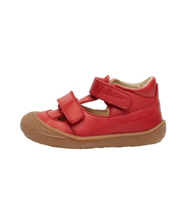 Naturino Puffy-Leather Shoes 3 UK Child Red Rosso 0h05
