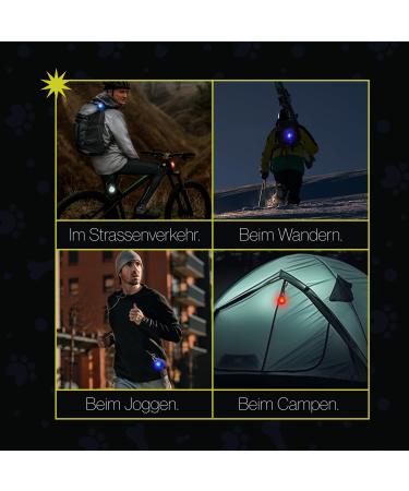 Buy Avida Zen Flashing Light Schoolbag for Kids | 3 Light Modes & Reflectors | Fluorescent Dog Trailer & Reflector Satchel Light Set - Buy Online on GoSupps.com